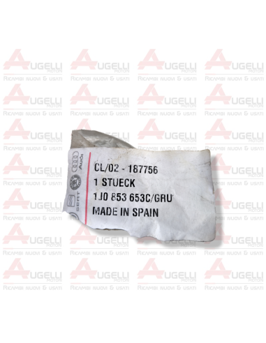 Griglia anteriore originale nuova VW Golf IV, codice 1J0853653C/GRU, finitura primer/grezza verniciabile.