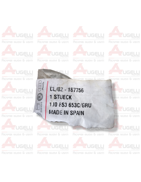 Griglia anteriore originale nuova VW Golf IV, codice 1J0853653C/GRU, finitura primer/grezza verniciabile.