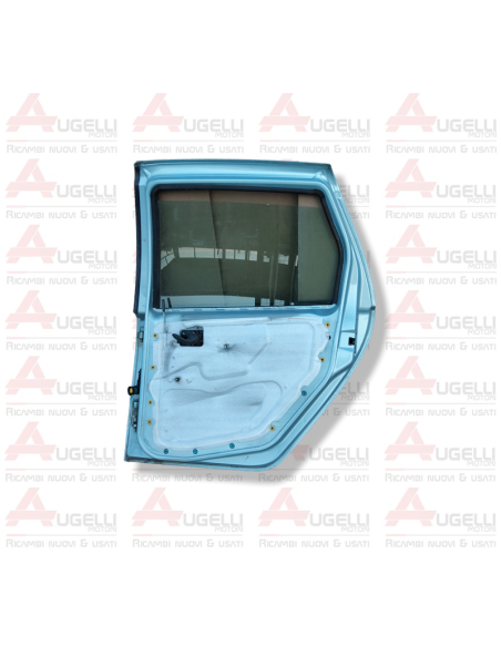 Portiera posteriore destra originale usata per Fiat Punto II 188, colore AZZURRO ASTRALE - 804/A.