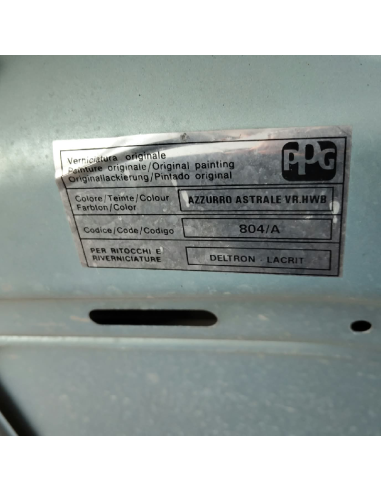Cofano anteriore Fiat Punto II 188...